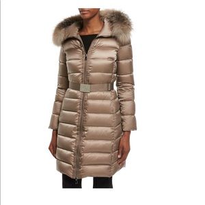 SOLD🚫 Moncler Tinuviel puffer coat with fox fur hood
